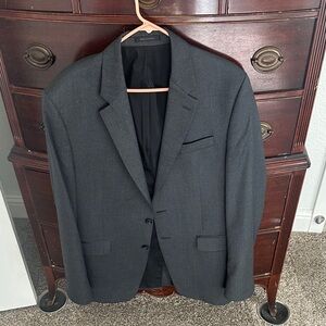 Ralph Lauren Charcoal Gray Men's Two-Button Blazer